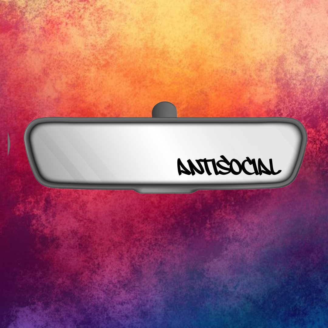 ANTISOCIAL- vinila uzlīme