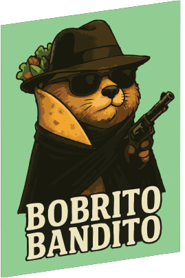 Bobrito bandito uzlīme